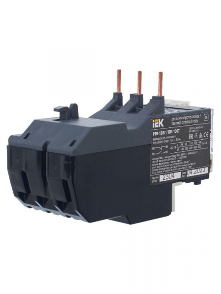 Реле тепл. РТИ 1307 1.6-2.5А IEK DRT10-D016-D025