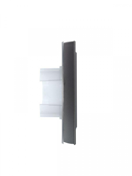 Рамка 2-м IP44 BRITE РУ-2-БрС-44 сталь IEK BR-M22-44-K46