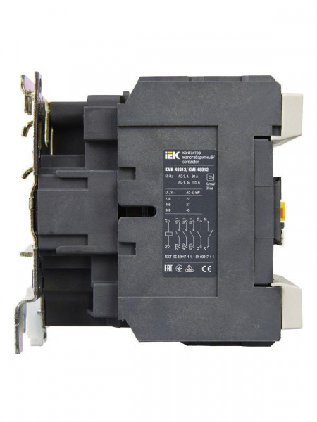 Контактор КМИ-48012 80А 230В/AC3 1HО 1H3 IEK KKM41-080-230-11