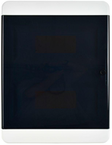 Корпус пластиковый ЩРН-П-24 IP41 черн. прозр. дверь TEKFOR IEK TF5-KP12-N-24-41-K01-K03