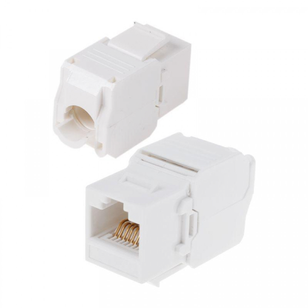 Джек гнездо RJ45 8Р8С быстрозажимной ручной Rexant 05-1052