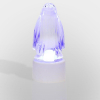 Фигура светодиодная "Пингвин Кристалл" 1LED RGB 0.1Вт IP20 на подставке элементы питания 3хAG13(LR44) (в компл.) Neon-Night 501-052