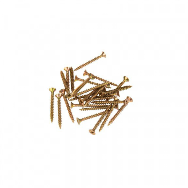 Саморез универсальный 4х40 желт. цинк (уп.200шт) Kranz KR-01-3311-029