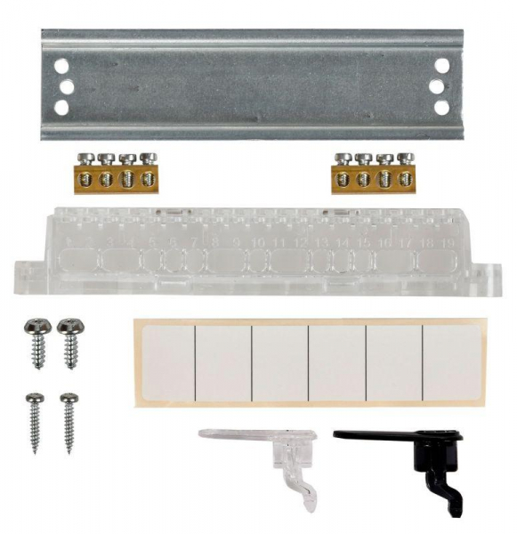Корпус пластиковый ЩРВ-П-6 IP41 черн. прозр. дверь UNION Compact IEK UIC-KP12-V-06-41-K01