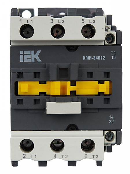 Контактор КМИ-34012 40А 230В/АС3 1НО 1НЗ IEK KKM31-040-230-11