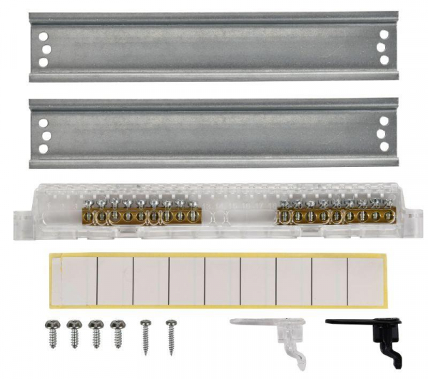 Корпус пластиковый ЩРН-П-18 IP41 черн. прозр. дверь UNION Compact IEK UIC-KP12-N-18-41-K01