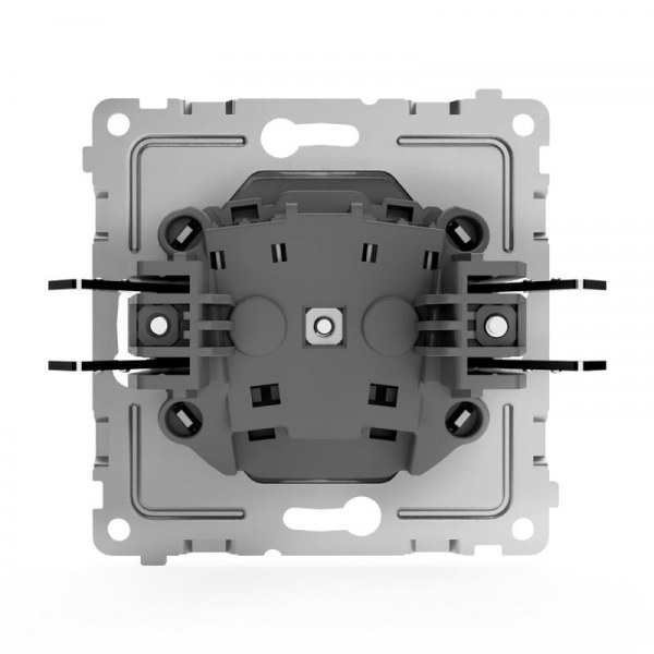 Розетка 1-м СП Pixel 16А IP20 без заземл. механизм бел. TOKOV ELECTRIC TKE-PX-R1-C01